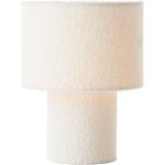 Brilliant Lampada Da Tavolo Teddy Metallo Tessuto Beige | 230mm - Adatto per 1x E27