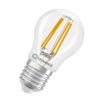 Ledvance Classic LED E27 Pera Filamento Chiara 3.4W 470lm - 827 Bianco Molto Caldo | Dimmerabile - Sostitutiva 40W