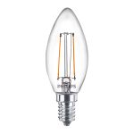 Philips Corepro LED Candela E14 Filamento Chiara 2W 250lm – 840 Bianco Freddo | Sostitutiva 25W