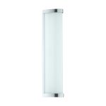 Eglo Parete e Luce da soffitto Gita 2 Metallo Cromo 8.3W 1000lm - 840 Bianco Freddo | IP44 
