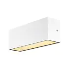 SLV Sitra L Up/Down  Luce Da Parete Aluminium Bianca 24W 3060lm - 830-840 CCT | Esterni - IP65