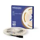 Noxion Strisce LED Naga 5 Metro IP20 SMD2835/60 24V 4.8W/m 927 /8mm/100mm + DC Cavo