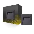 Bright Choice Luce Da Parete Clover PC Antracite 1.5W 100lm - 830 Luce Calda -  