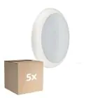 Confezione Multipack 5x Philips Bulkhead LED Ledinaire WL070V Gen 2 Bianca 17W 1700lm - 830-840 CCT | 300mm - IP65