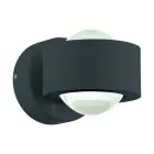 Eglo Luce Da Parete Ono 2 Aluminium Antracite 2.5W 250lm - 830 Luce Calda -  | IP20 